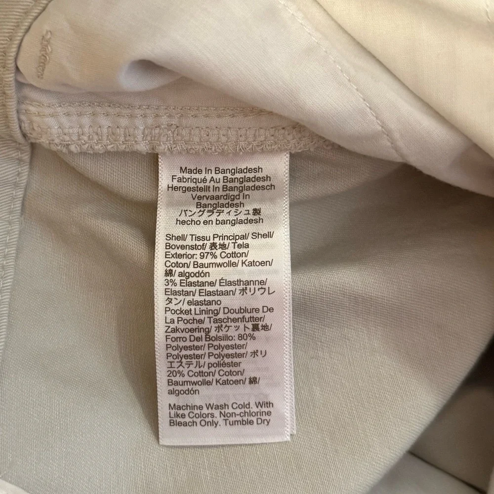 J. Crew Factory High-rise girlfriend chino pant‎